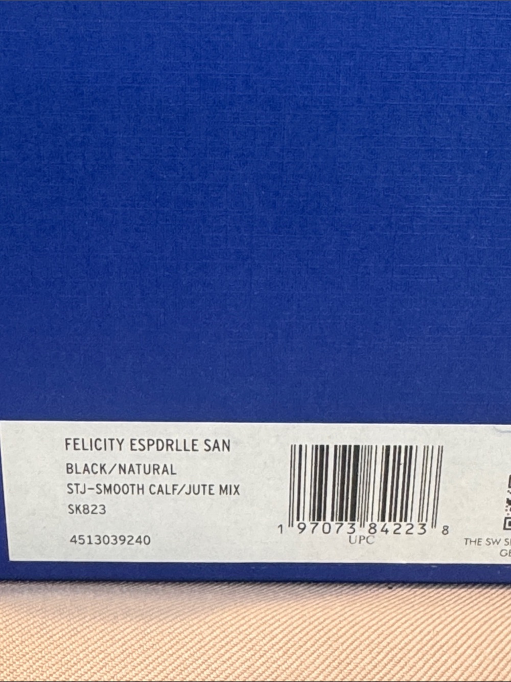 Stuart Weitzman ‘Falicity’ Slingback Espadrille Sandal. Ladies 8.5. - Picture 14 of 16